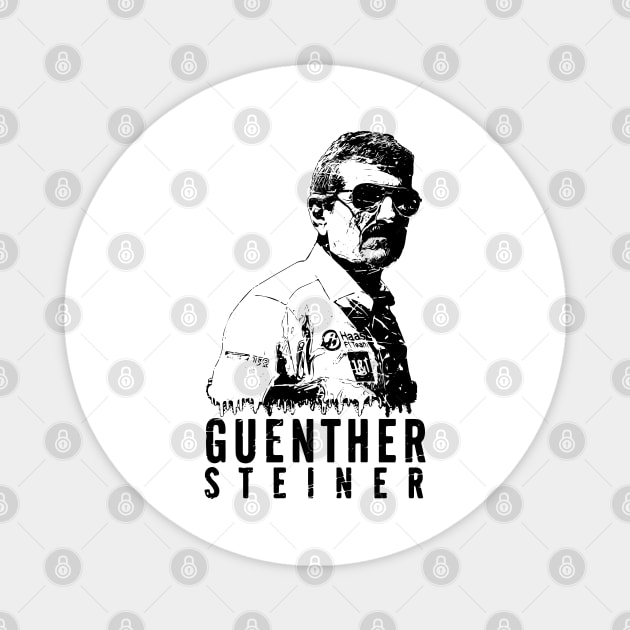 guenther steiner funny quotes Magnet by Color-Lab